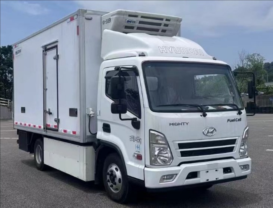 帕力安牌XDQ5041XLCFCEV01燃料电池冷藏车