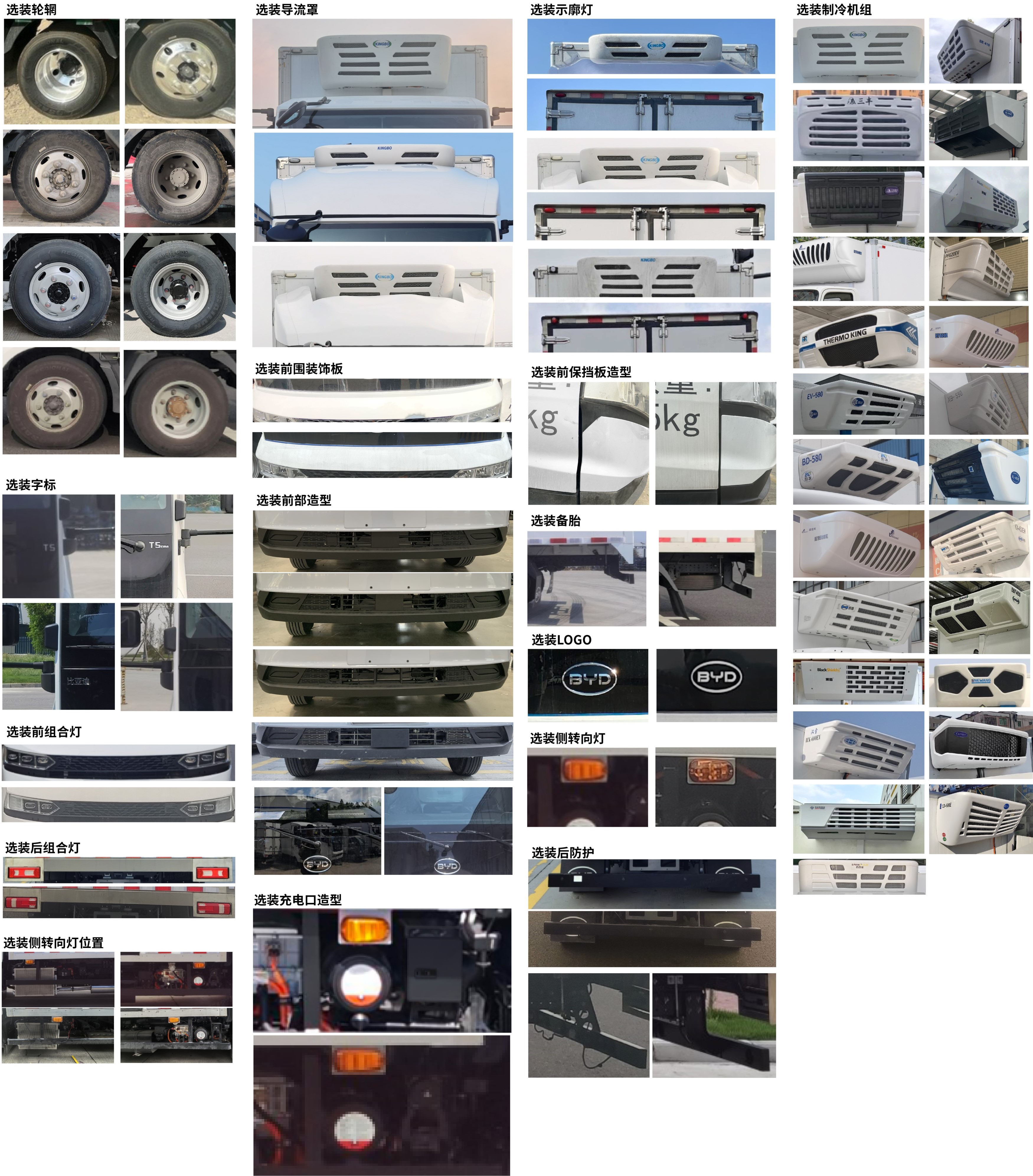 比亞迪牌BYD5040XLCHEV41插電式增程混合動(dòng)力冷藏車公告圖片