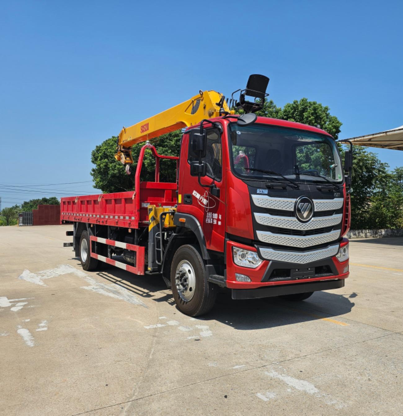 XCL5181JSQS6型随车起重运输车图片