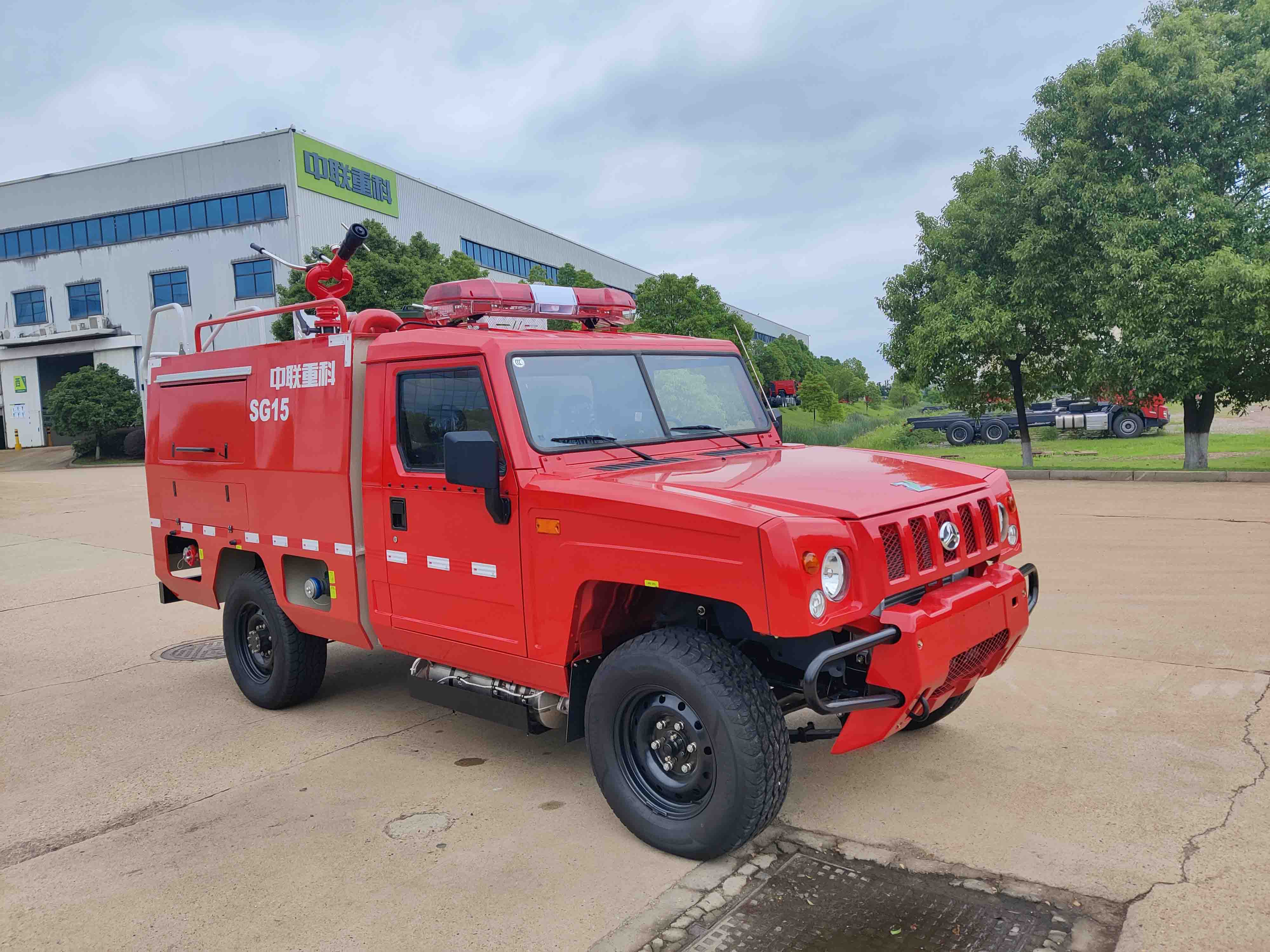 中联牌ZLF5040GXFSG15水罐消防车公告图片
