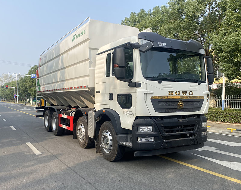 SCS5319ZSLZZ6型散装饲料运输车图片