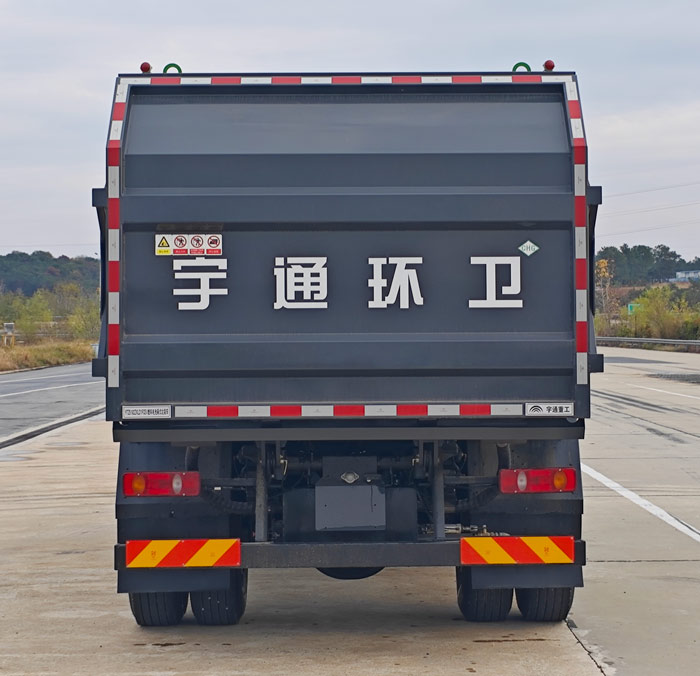 燃料电池厢式垃圾车图片