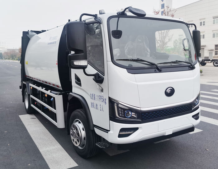 宇通牌YTZ5120ZYST0D6壓縮式垃圾車公告圖片