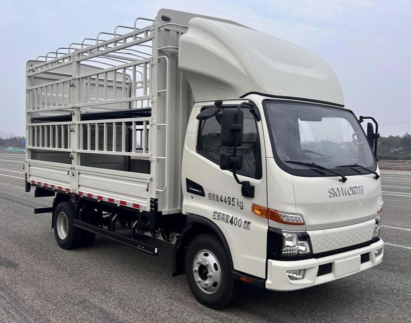 创维牌NJL5042CCYBEVA纯电动仓栅式运输车
