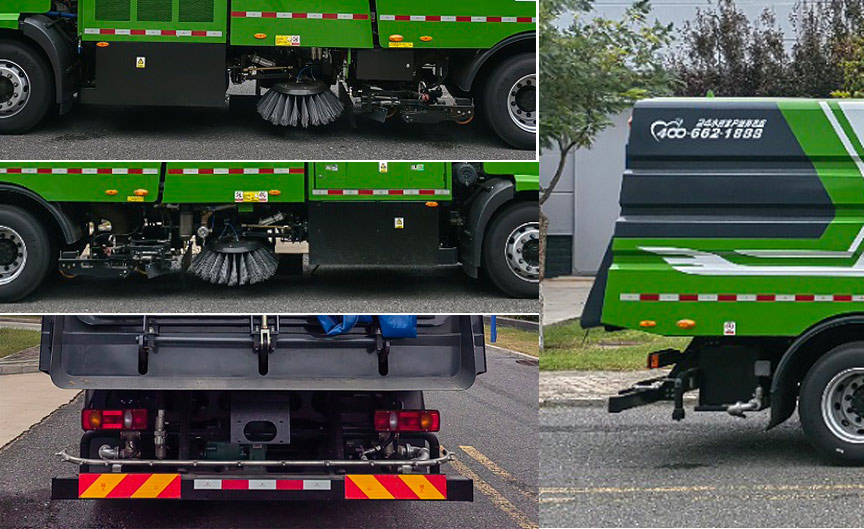 宇通牌YTZ5180TXSD5FCEV燃料电池洗扫车公告图片