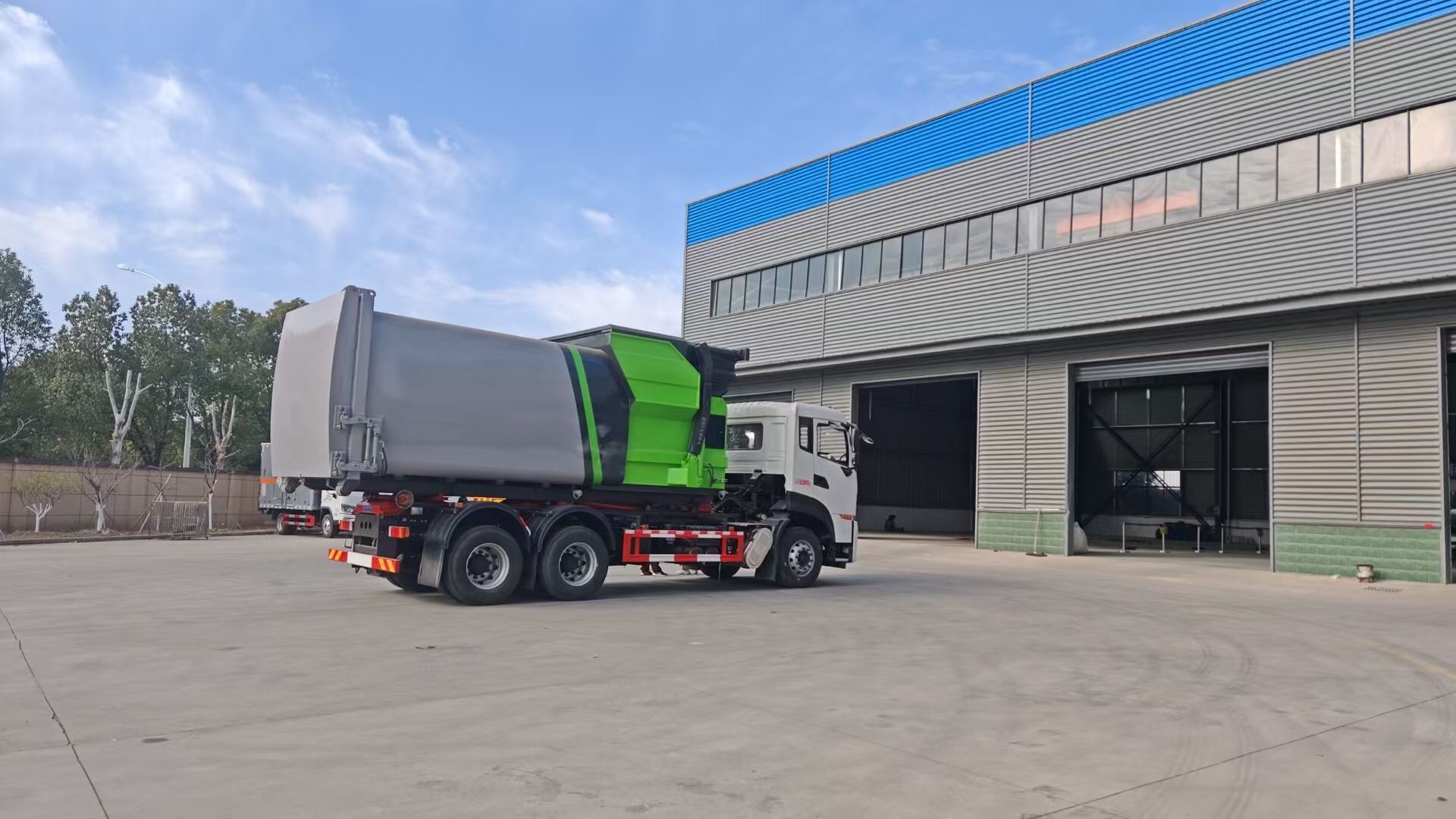 程力牌CL5250ZXX6AFT车厢可卸式垃圾车公告图片