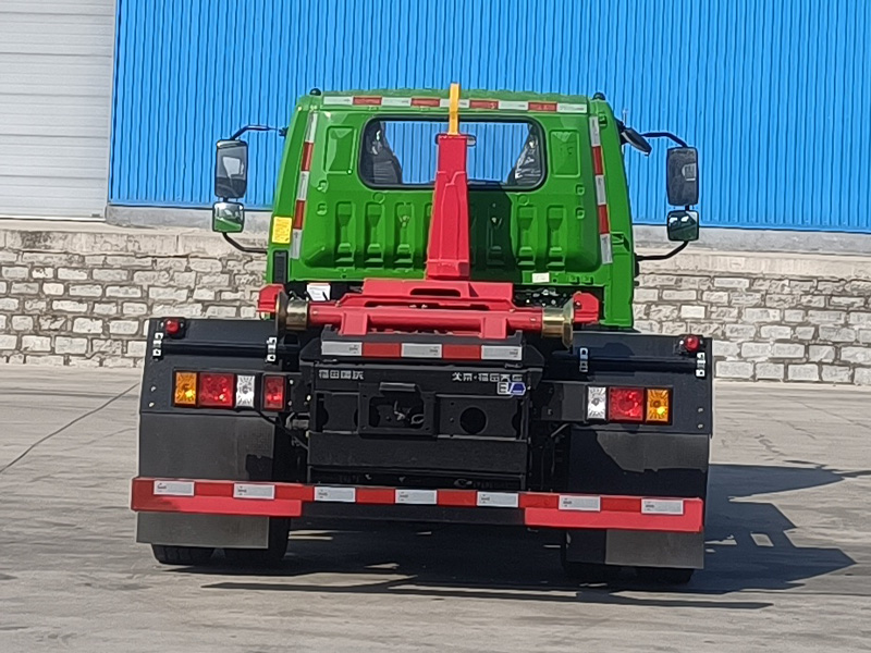 福田牌BJ5125ZXXEV2纯电动车厢可卸式垃圾车公告图片