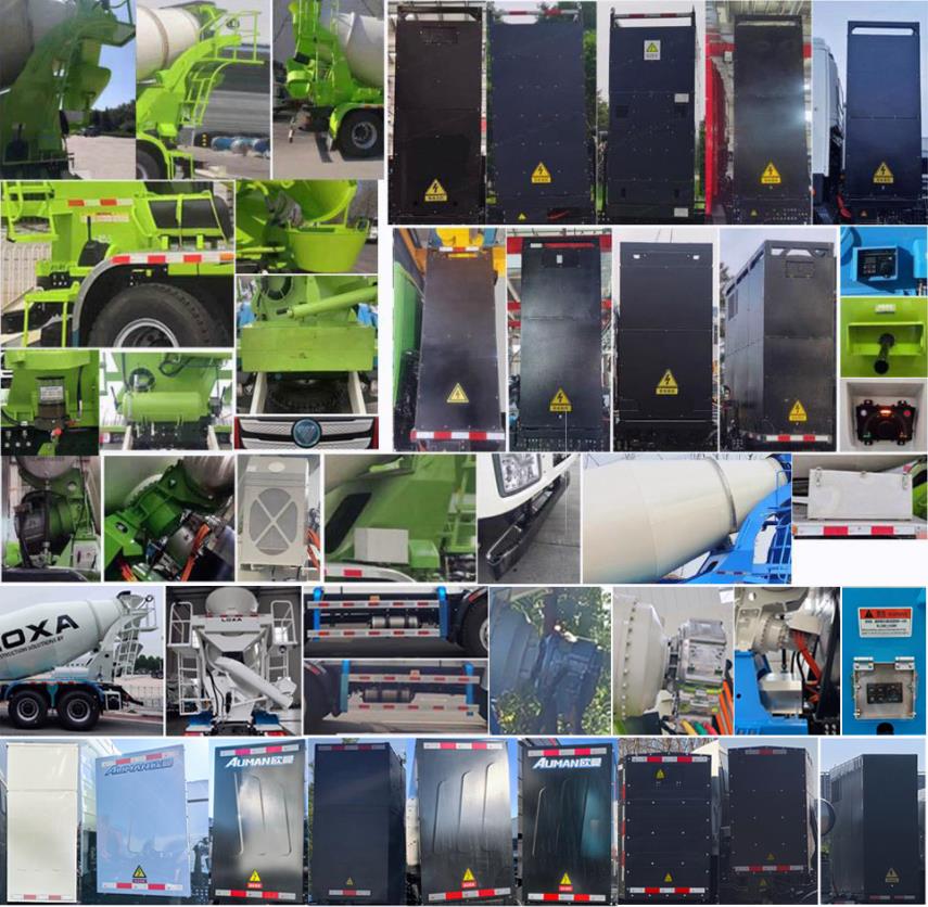 雷薩牌FLX5311GJBEV2D純電動(dòng)混凝土攪拌運(yùn)輸車(chē)公告圖片