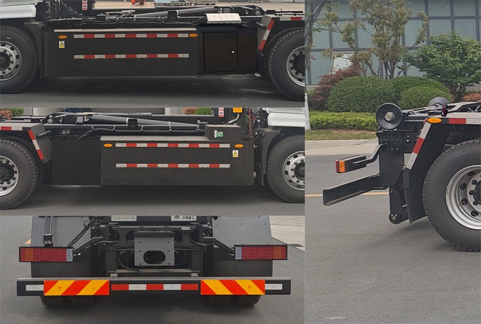 宇通牌YTZ5180ZXXD1BEV纯电动车厢可卸式垃圾车公告图片