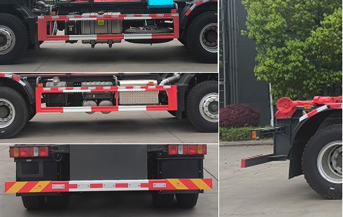 程力牌CL5251ZXX6AFT车厢可卸式垃圾车公告图片