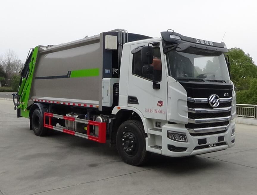程力威牌CLW5187ZYS6WL压缩式垃圾车