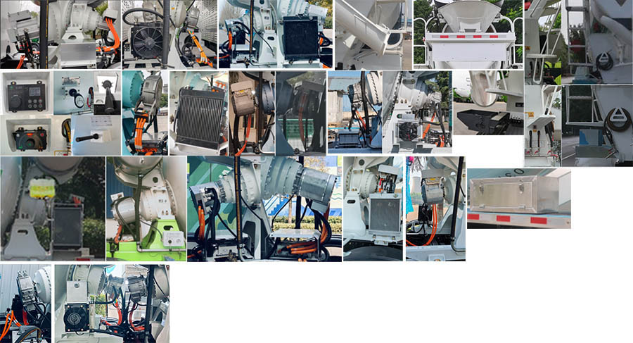 凌宇牌CLY5317GJB30BEV4純電動混凝土攪拌運輸車公告圖片