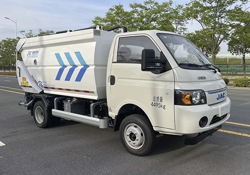 樂潔牌JLL5040ZZZHFBEV純電動自裝卸式垃圾車公告圖片