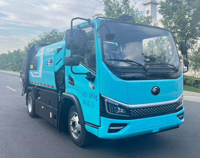 宇通牌YTZ5081ZYSD1BEV純電動(dòng)壓縮式垃圾車公告圖片