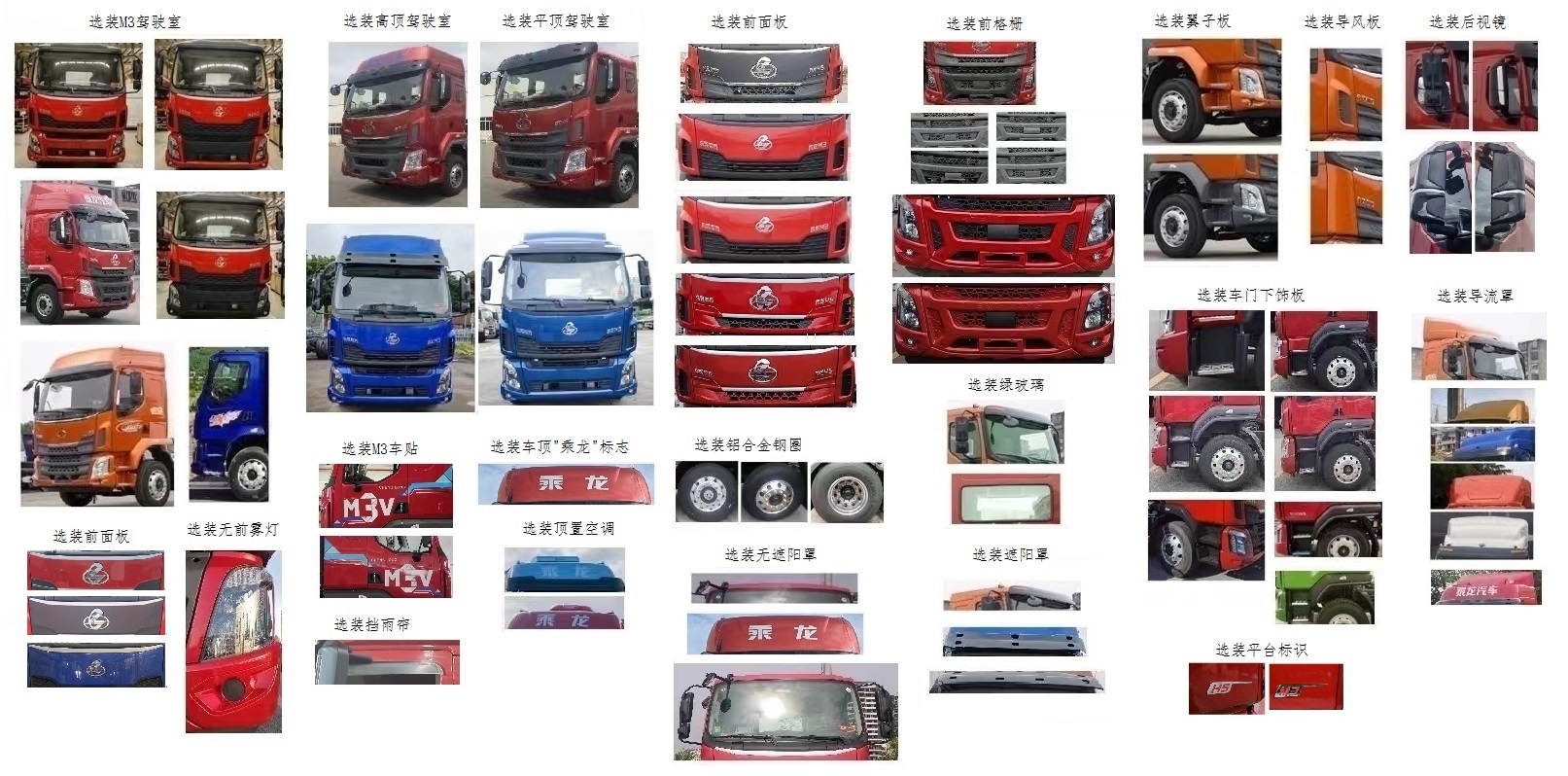 乘龍牌LZ5181XYKH5AC101翼開啟廂式貨車公告圖片