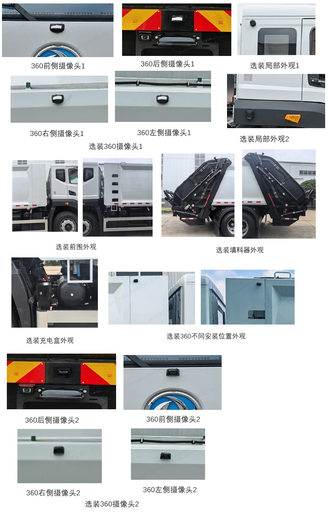 纯电动压缩式垃圾车图片
