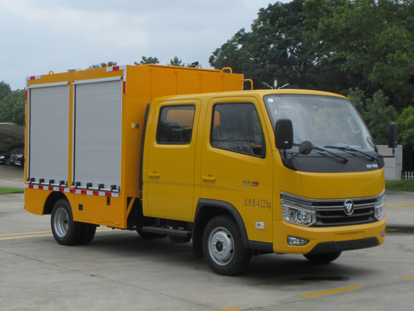 福龙马牌FLM5040TPSFS6大流量排水抢险车