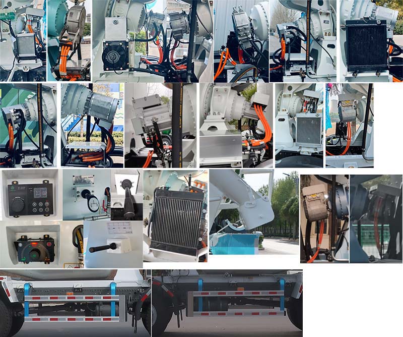 凌宇牌CLY5317GJB30BEV8純電動混凝土攪拌運輸車公告圖片