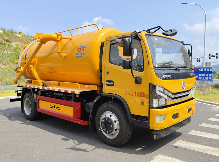 程力牌CL5141GXW6ACC吸污车