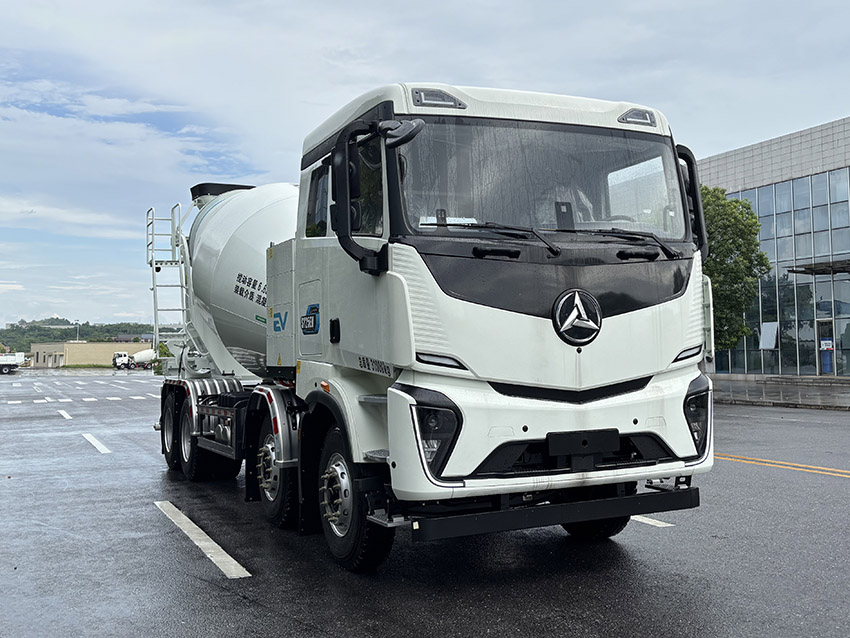 SYM5311GJB5BEV3型换电式纯电动混凝土搅拌运输车图片