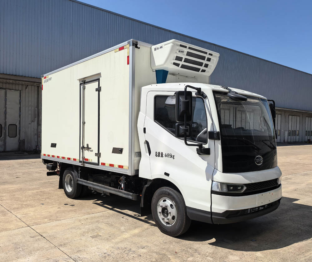 卡特利牌HTT5043XLCHEV插电式增程混合动力冷藏车