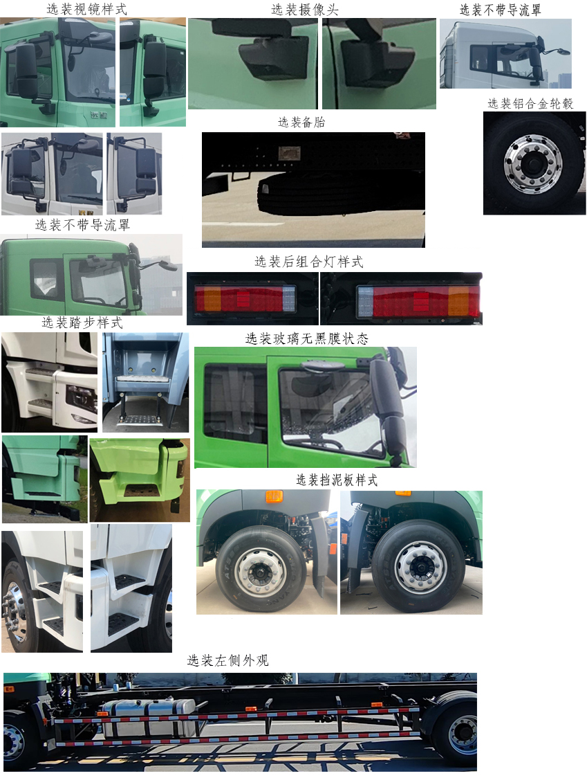 远程牌HN5180ZKXMH35E3M6Y甲醇车厢可卸式汽车公告图片