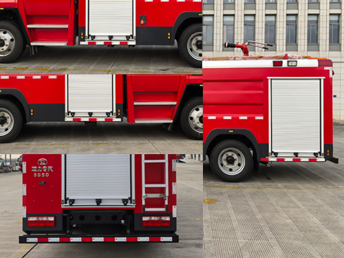 水罐消防车图片