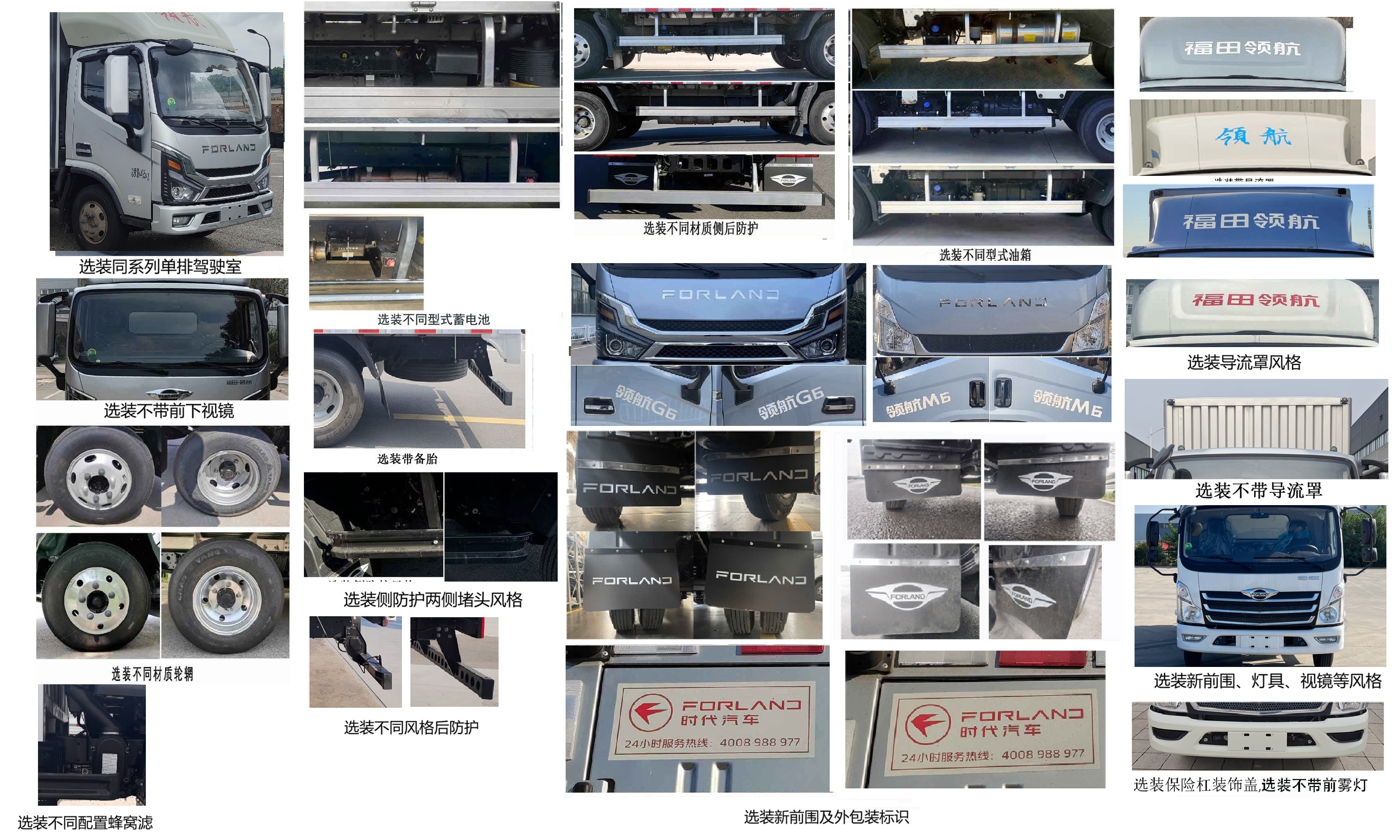 福田牌BJ5046XXY9JBA-50廂式貨車公告圖片