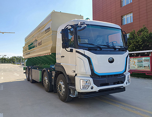 LLC5316ZSLBEV1型纯电动散装饲料运输车图片