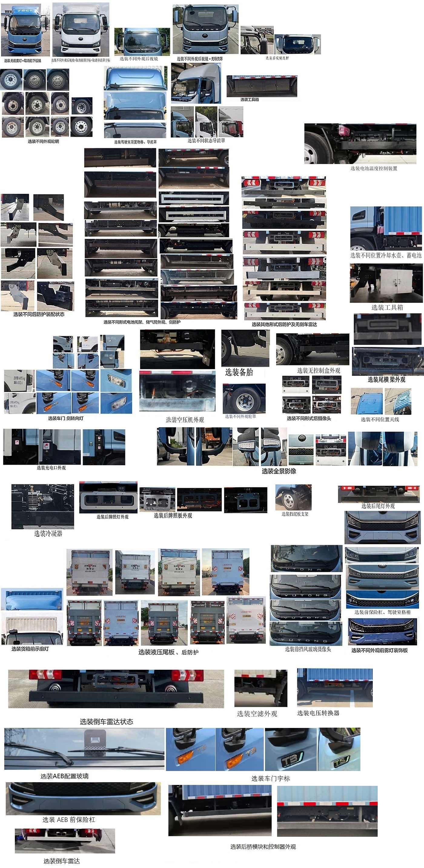 宇通牌ZKH5045XXYBEVA253純電動(dòng)廂式貨車公告圖片