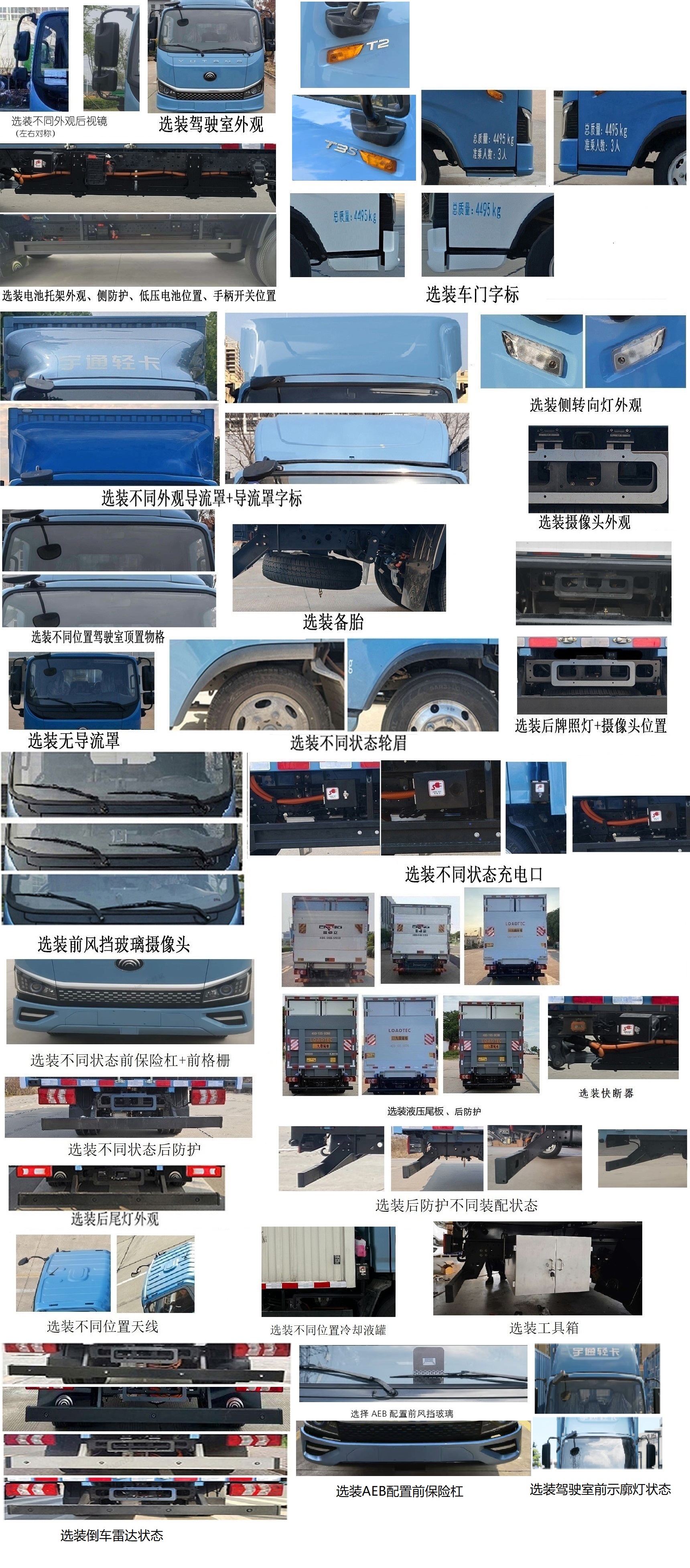 宇通牌ZKH5046XXYBEVB4A纯电动厢式货车公告图片