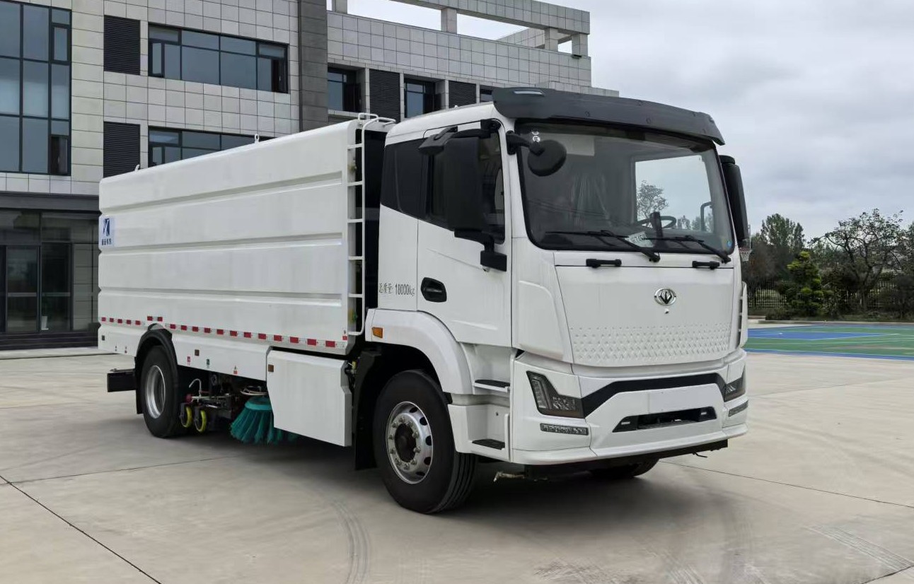 冠远牌SCY5180TXSEV纯电动洗扫车