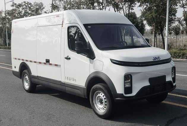 HFC5040XXYEV1W 江淮牌纯电动厢式货车图片