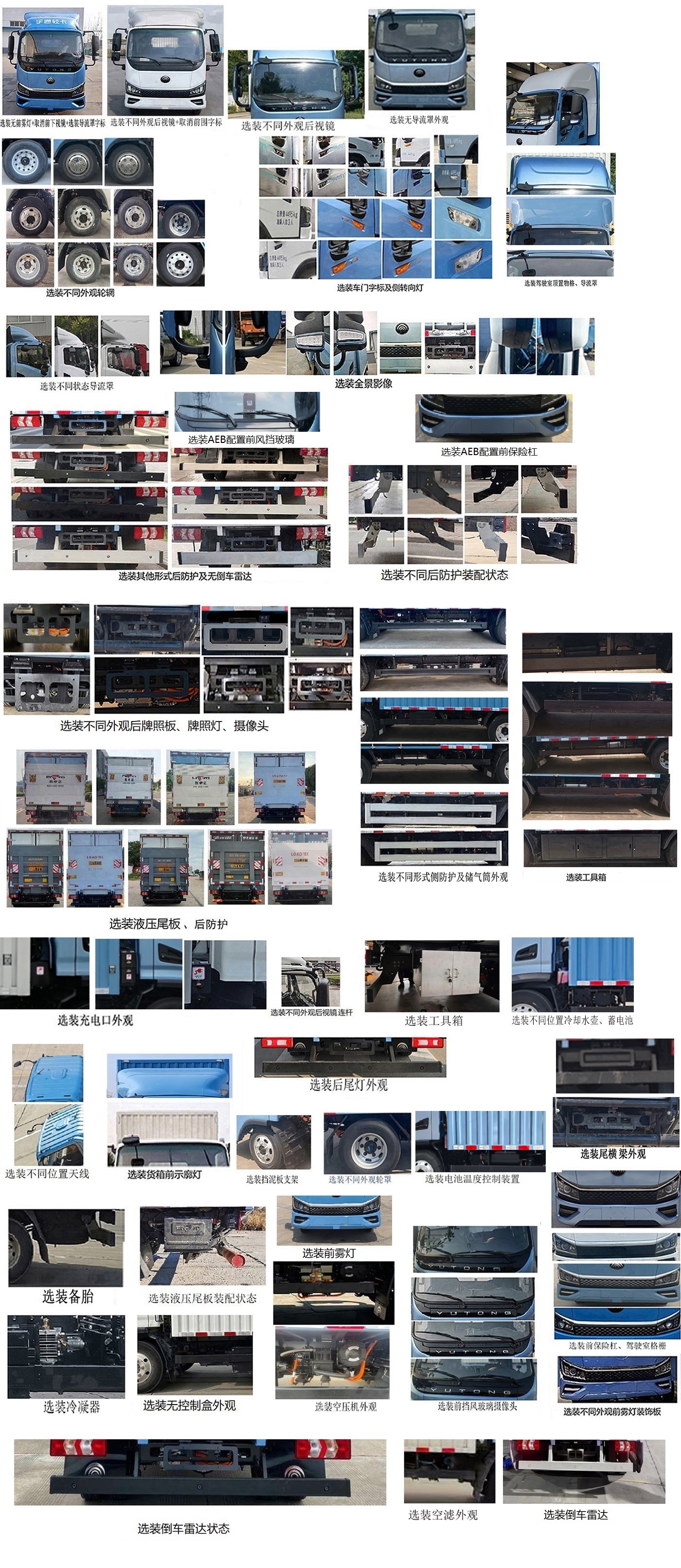 宇通牌ZKH5045XXYBEVB256纯电动厢式货车公告图片