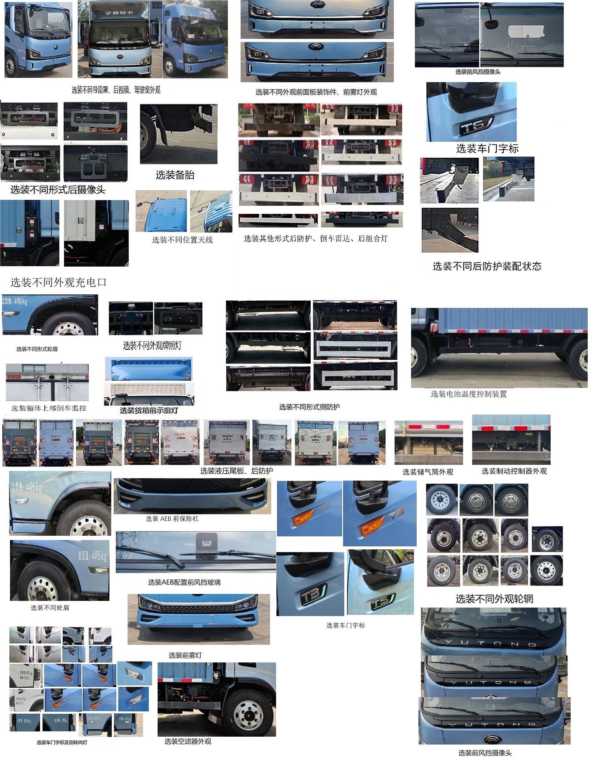 宇通牌ZKH5045XXYBEVA13純電動廂式貨車公告圖片