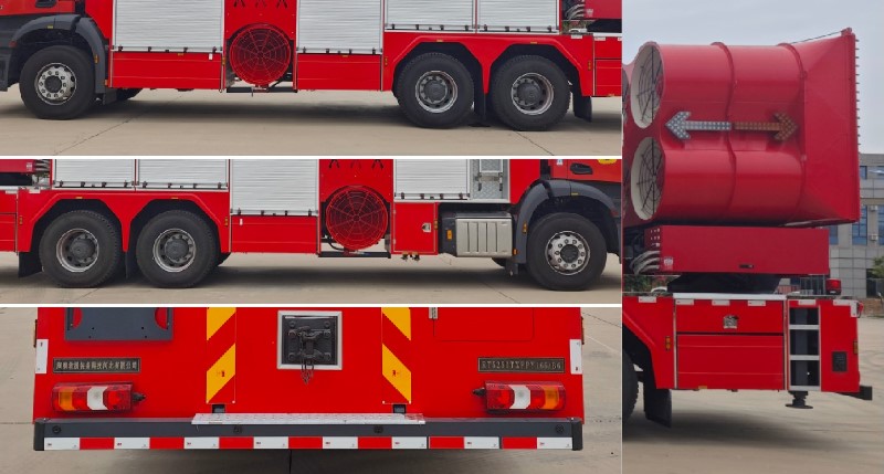 润泰牌RT5250TXFPY165/B6排烟消防车公告图片