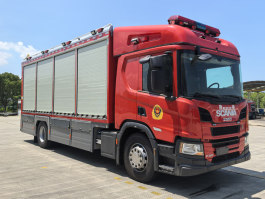 振翔股份牌ZXT5190GXFQT6400/DC6气体消防车