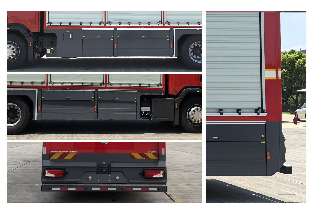 振翔股份牌ZXT5190GXFQT6400/DC6气体消防车公告图片
