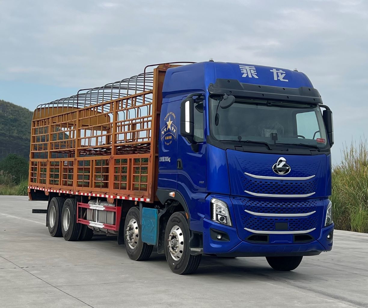 乘龙牌LZ5313CCQH7FC1畜禽运输车