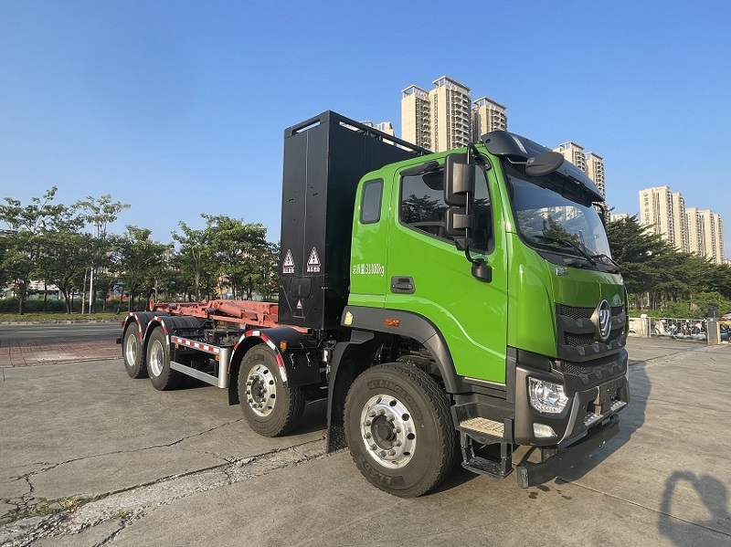 东风牌SE5310ZXXBEV换电式纯电动车厢可卸式垃圾车