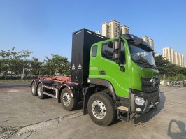 东风牌SE5310ZXXBEV换电式纯电动车厢可卸式垃圾车