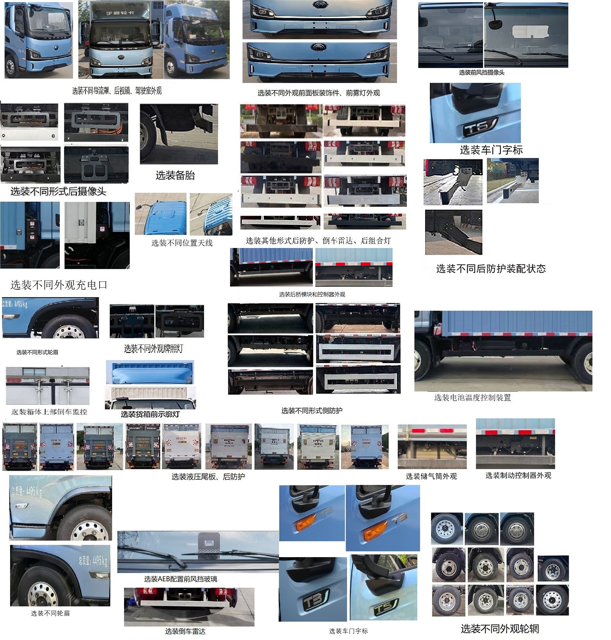 宇通牌ZKH5045XXYBEVA12纯电动厢式货车公告图片
