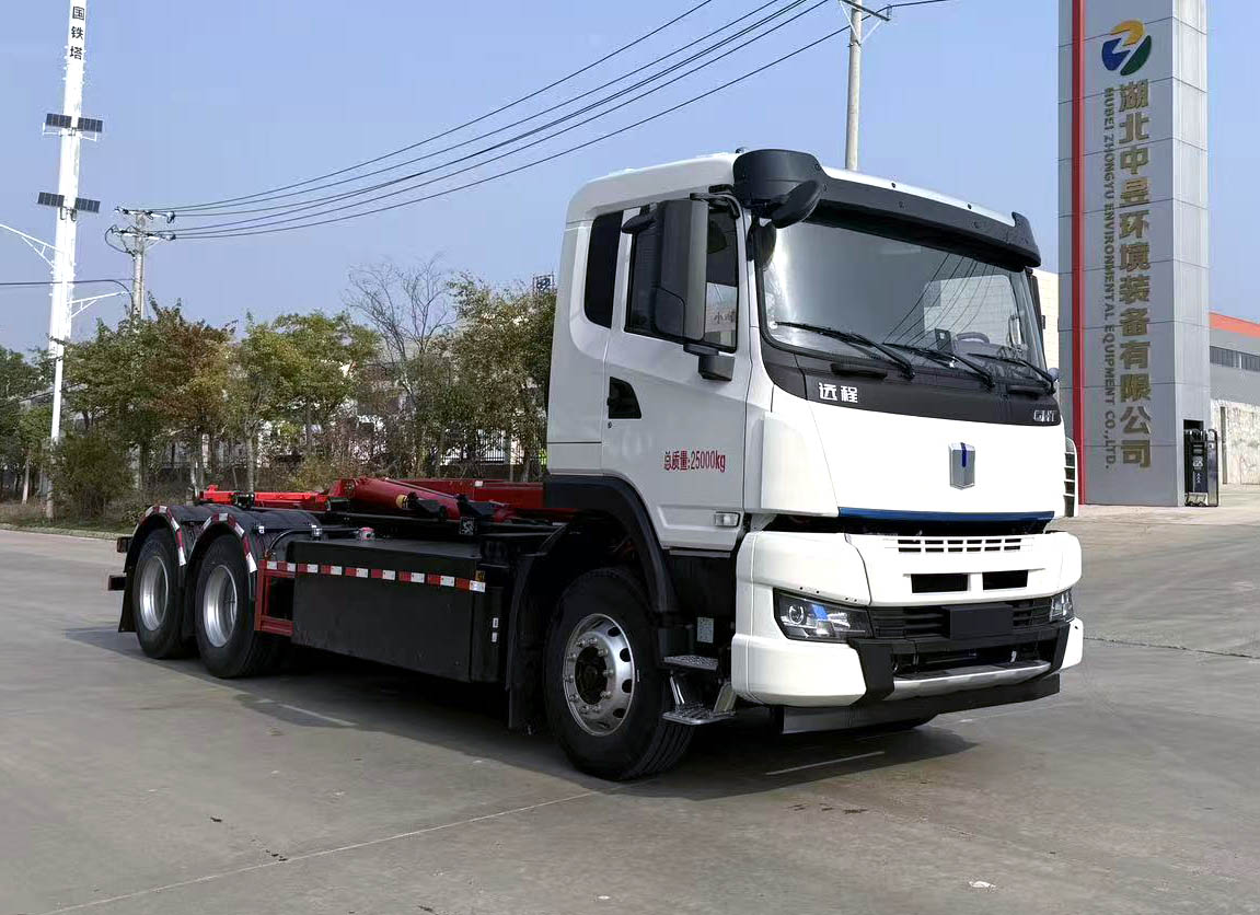 昱曦牌CHN5250ZXXDNBEV纯电动车厢可卸式垃圾车