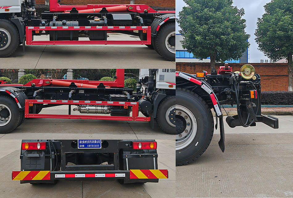 圣洲牌LVZ5183ZXXDFV6車廂可卸式垃圾車公告圖片