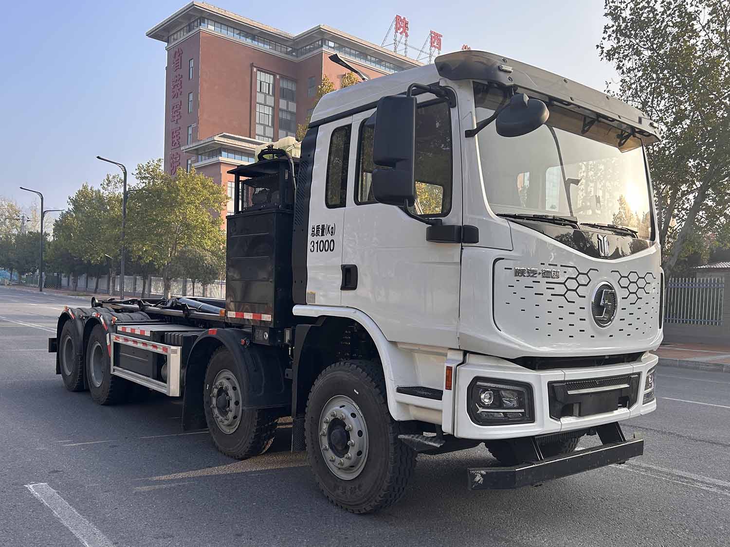 瑭桥牌TQH5311ZXXSXBEV纯电动车厢可卸式垃圾车
