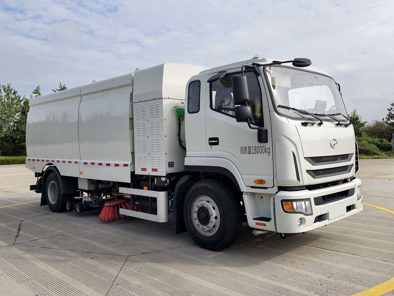 山花牌JHA5189TXSKLABEV纯电动洗扫车