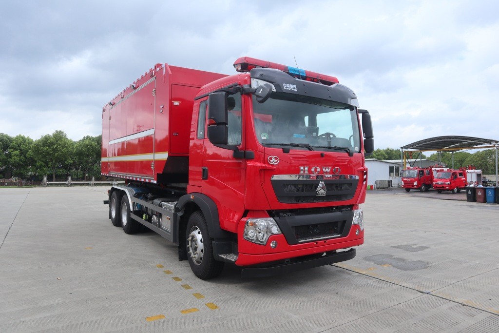WHG5180TXFZX80/Z6A型自装卸式消防车图片