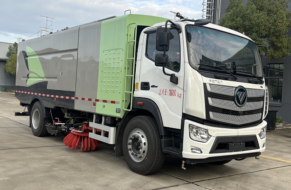 程力威牌CLW5181TXSBEV6SL纯电动洗扫车
