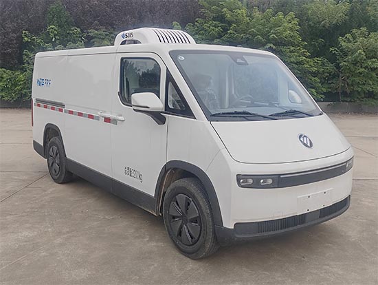 WRB5030XLCBEV7 沃尔邦牌纯电动冷藏车图片