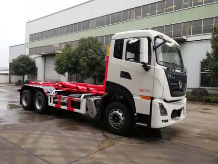 三聯(lián)牌YSY5255ZXXE6車廂可卸式垃圾車公告圖片